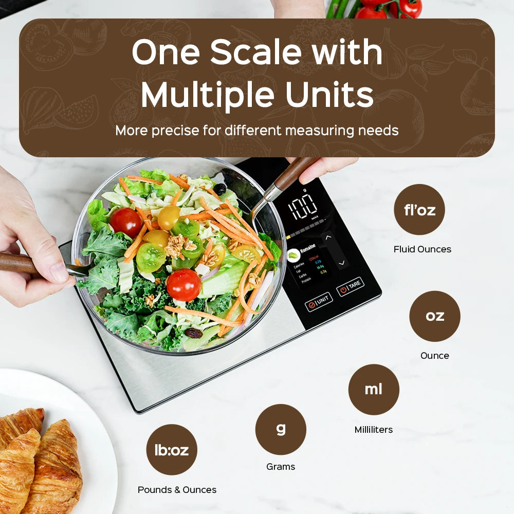 PrecisionChef™ Digital Kitchen Scale