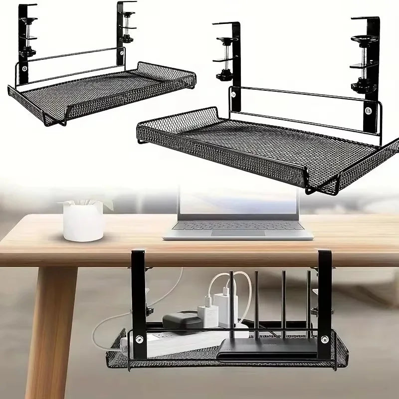 DeskFlow™ Under-Desk Cable Organiser Shelf