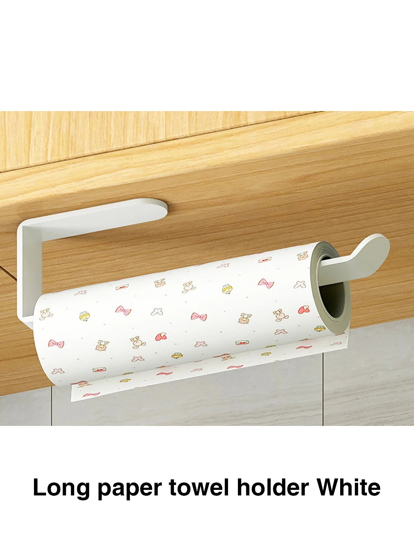 UnderRoll™ No-Drill Kitchen Paper Holder