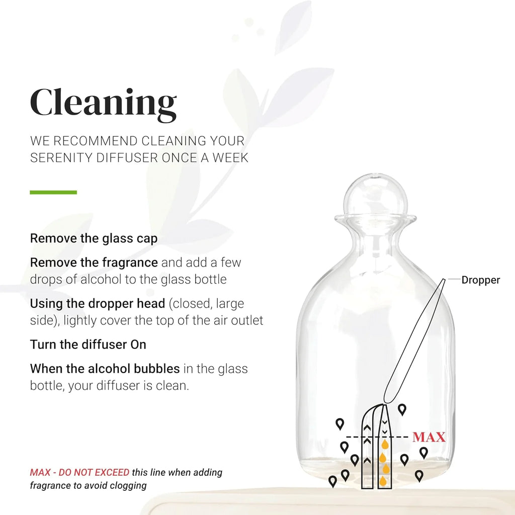 SerenityDrop™ Glass Aroma Diffuser