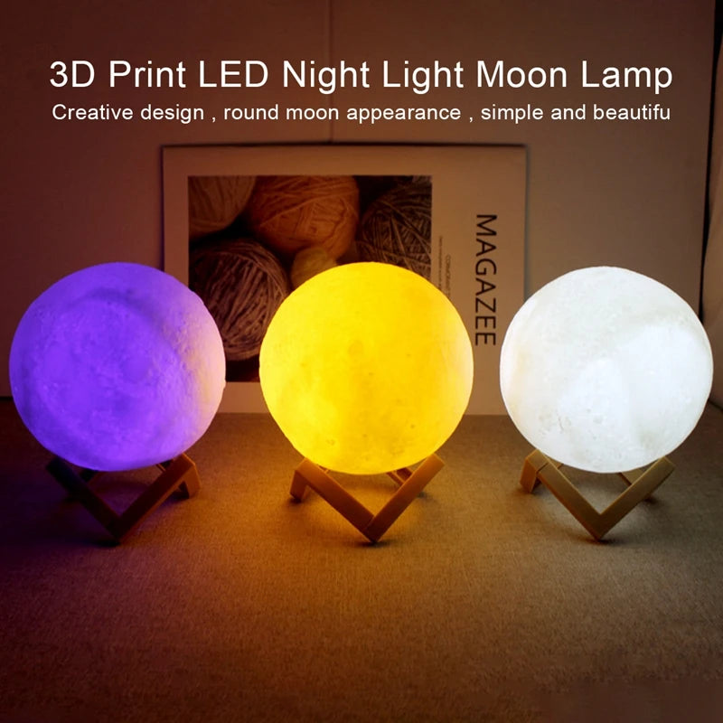 LunaGlow Moon Lamp