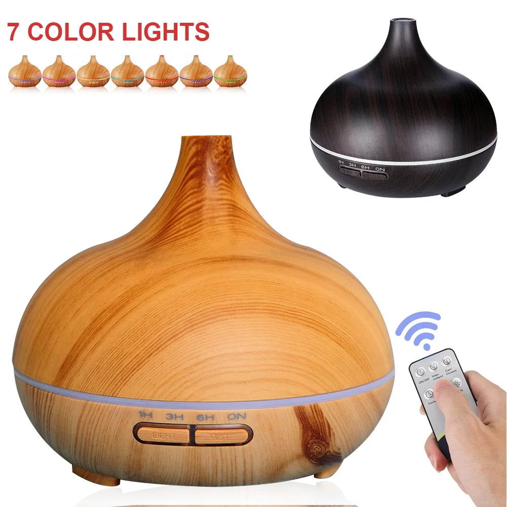 AromaWave™ Wood Effect Essential Oil Diffuser