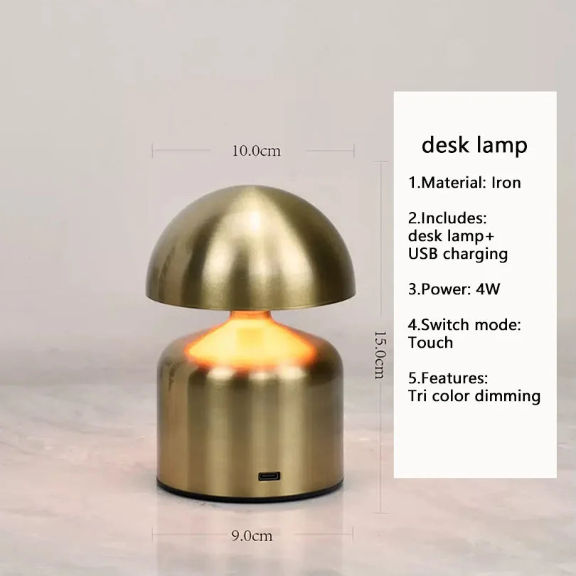 GlowNest™ Touch Desk Lamp