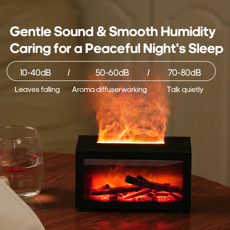 FlameAura™ Mini Fireplace Diffuser