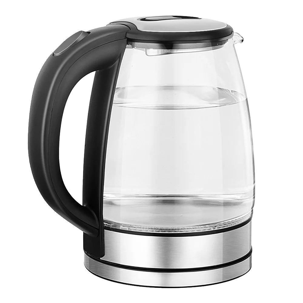 AquaGlow™ Glass Electric Kettle – 1.8L