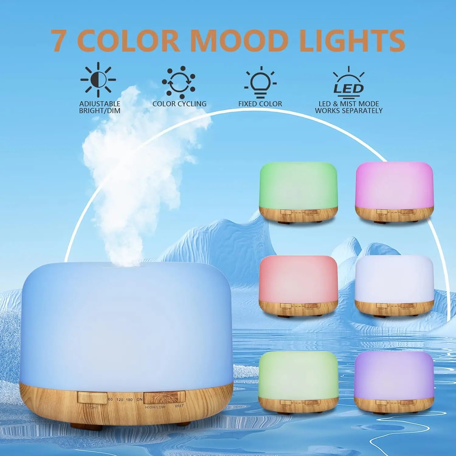 CalmAura™ Essential Oil Diffuser