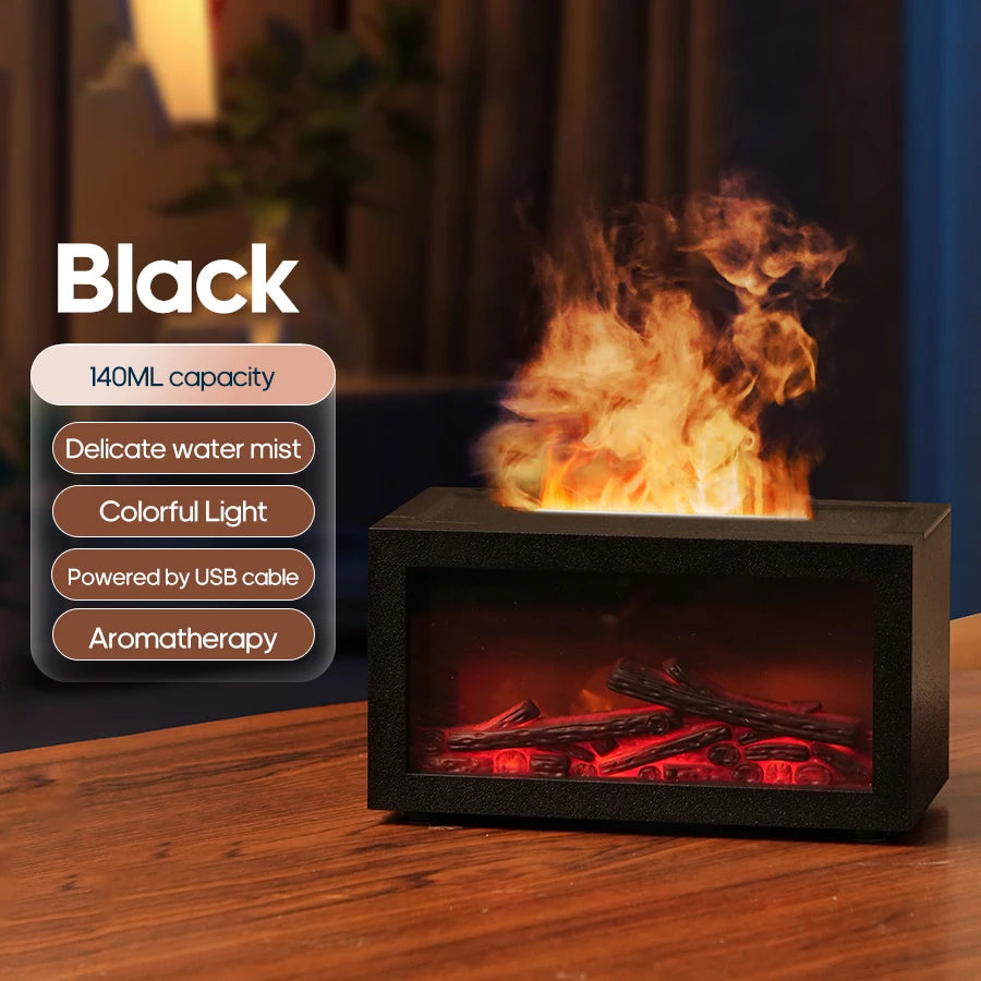 FlameAura™ Mini Fireplace Diffuser