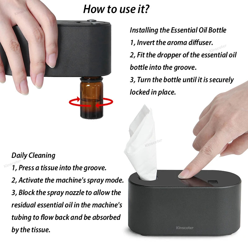 PureMist™ Waterless Aromatherapy Diffuser