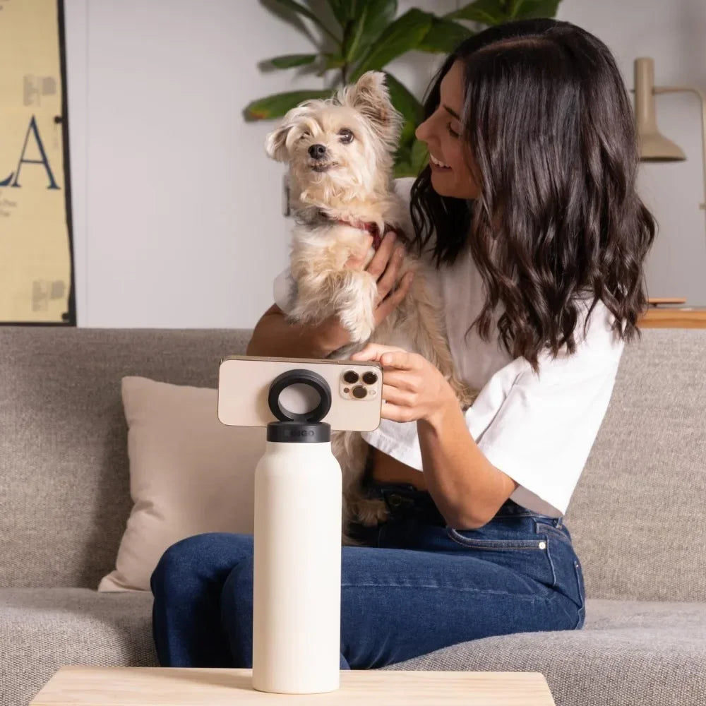 MagSnap™ Smart Bottle with Phone Holder
