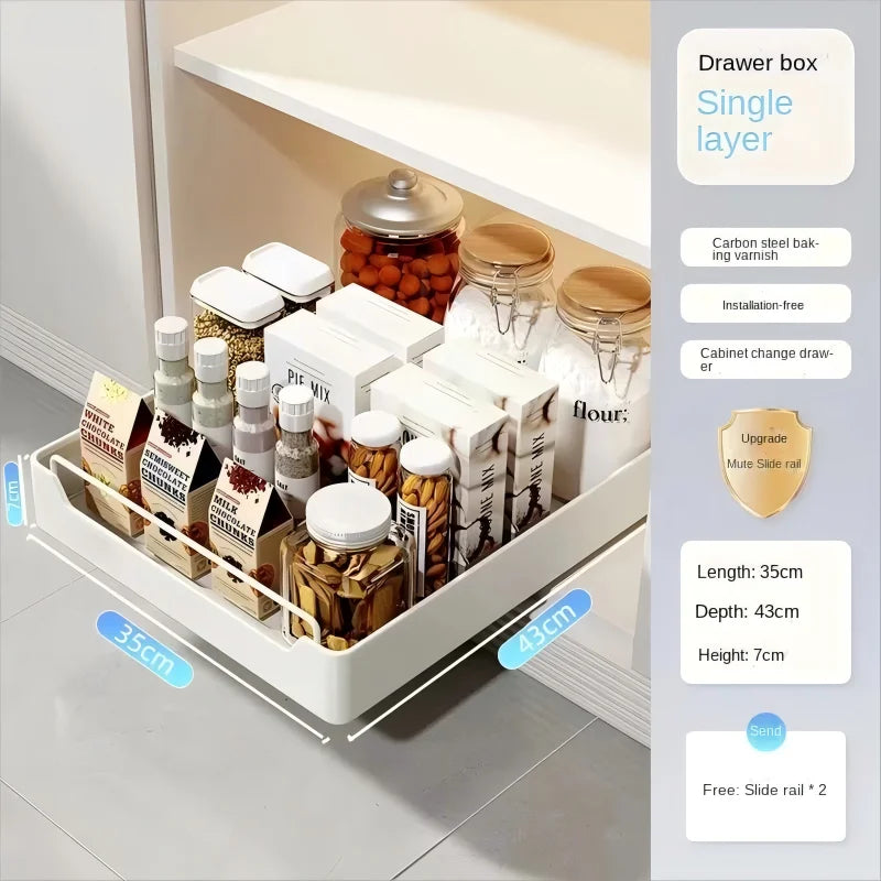 SlideSmart™ Kitchen Cabinet Organiser