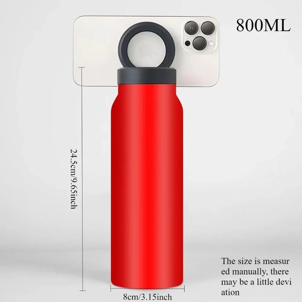 MagSnap™ Smart Bottle with Phone Holder