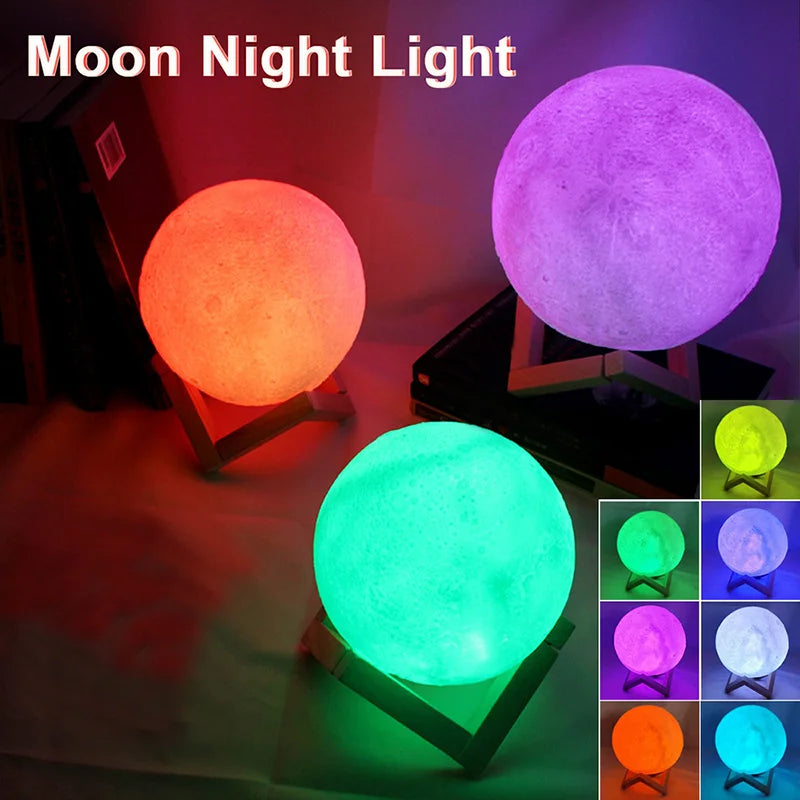 LunaGlow Moon Lamp