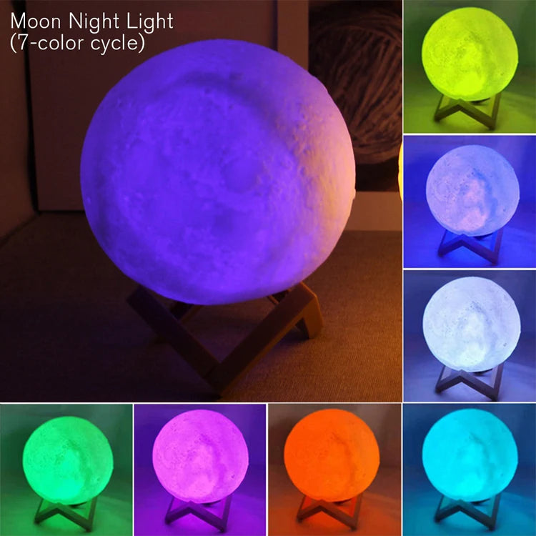 LunaGlow Moon Lamp