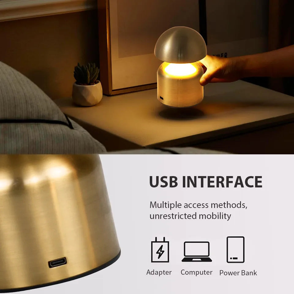 GlowNest™ Touch Desk Lamp