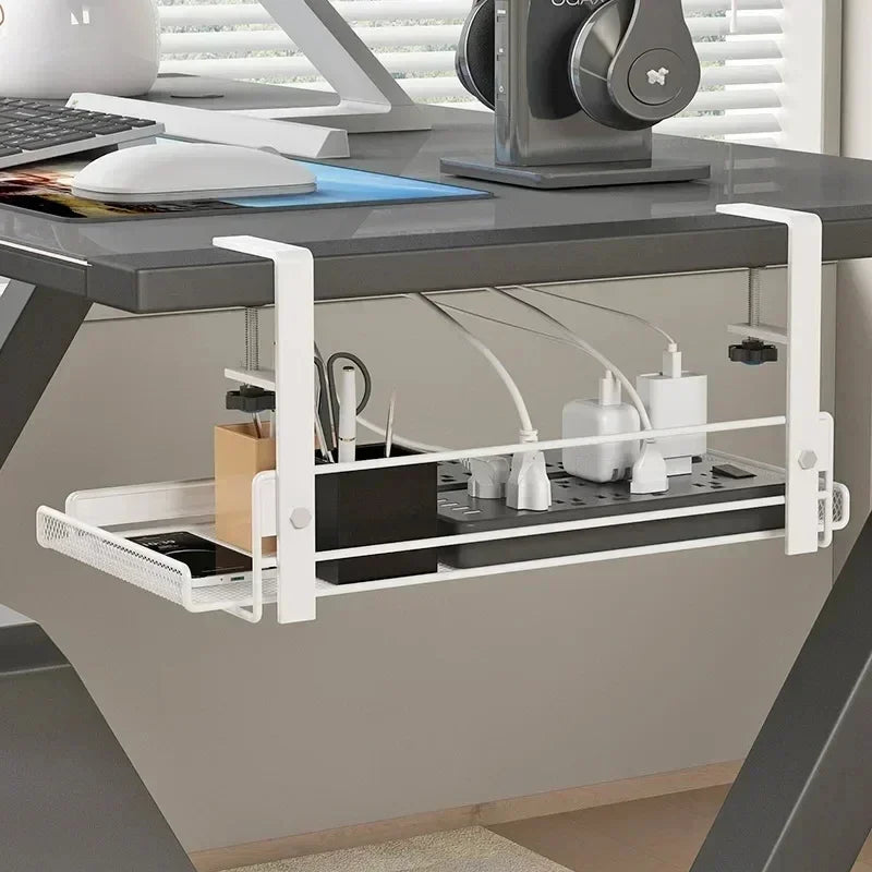 DeskFlow™ Under-Desk Cable Organiser Shelf
