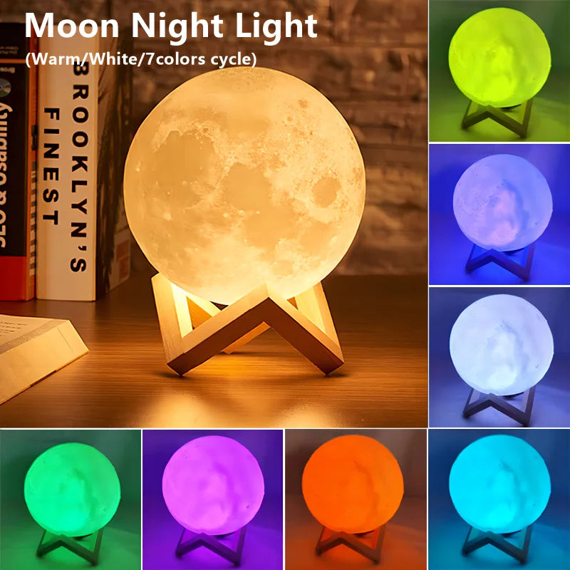 LunaGlow Moon Lamp