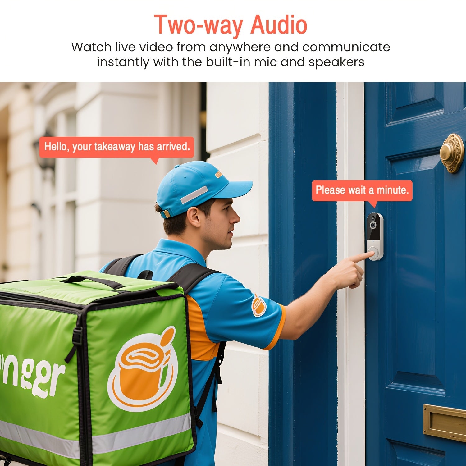 SecureView Pro™ Smart Video Doorbell